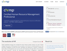 Tablet Screenshot of chrmp.com